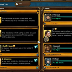 ** A bustling Discord server screenshot featuring various text channels. Focus on happy, collaborative conversations surrounding raid strategies, new member welcomes, and celebratory messages after defeating a difficult boss. Include UI elements that suggest ArcheAge, like character portraits or resource icons. The overall feel should be warm, inviting, and indicative of strong community bonds.

**